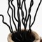 Uniquewise 12pc 59" Natural Dried Mulberry Twigs Ideal Sticks for DIY Crafts Decorative Stems Floral Arrangements Floor Vase Fillers Wedding Centerpiece Event Decorations and Home Décor Accent, Black